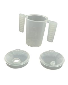 Drinkbeker met platte handgrepen