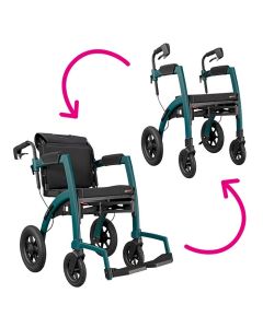 Rollz Motion Performance rollator-rolstoel