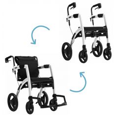 Koop Rollz Motion 2 rollator-rolstoel in Lichtgewicht rolstoelen bij Medicura Zakelijk - Medicura Zakelijk - 1