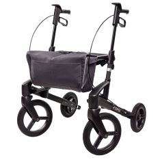 Koop Topro Olympos ATR Slim Black Series - Inclusief gratis rugsteun in Lichtgewicht rollators bij Medicura Zakelijk - Medicura Zakelijk - 1