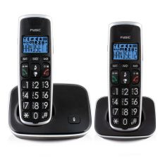 Koop Fysic FX-6020 DECT duo telefoon in Telefonie bij Medicura Zakelijk - Medicura Zakelijk - 1