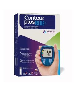 Contour Plus Blue bloedglucosemeter startpakket