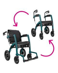 Rollz Motion Performance rollator-rolstoel